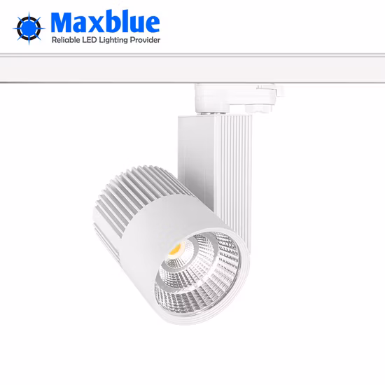 Sistema de trilho magnético COB completo com recesso magnético de luz LED Luzes magnéticas rastreia iluminação magnética para teto extensível