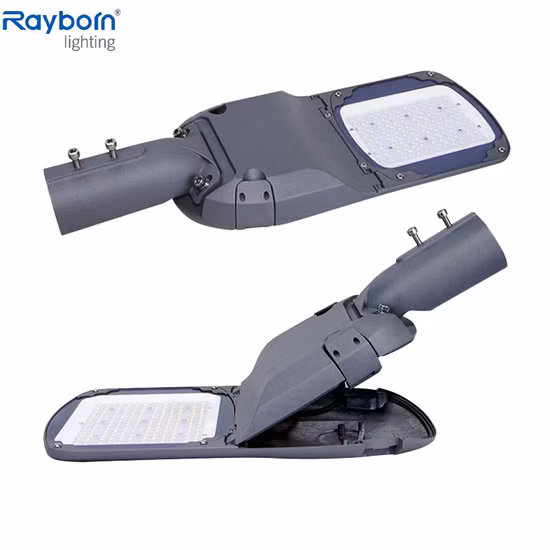 com luzes LED para estradas com controlador fotográfico, luzes de rua LED 120W 150W, lâmpadas LED para exteriores